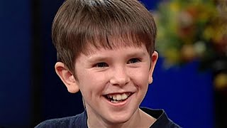 Freddie Highmore in The Oprah Winfrey Show 2004 [upl. by Aniuqaoj314]