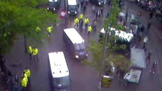 Rellen op het Leidseplein na huldiging ajax 2007 [upl. by Eads]