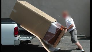 How to move a gun safe with a pickup truck [upl. by Dania]