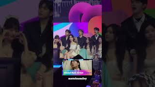 Idols reaction to BTS MMA 2023 Hot Trend nomination amp winner VCR Cut crvid mattchusmiley [upl. by Aneba]