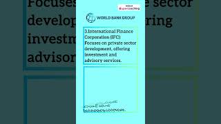 World Bank Group and Member Countries  Shubham Sir worldbank shorts finance [upl. by Ahsieat]