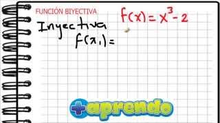 FUNCION BIYECTIVA [upl. by Cerellia]