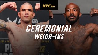 UFC 307 Ceremonial WeighIn [upl. by Arzed]