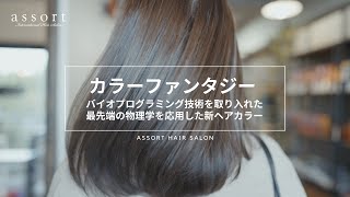 【カラーファンタジー3回目】トリートメント不要の新しいヘアカラー [upl. by Yves]