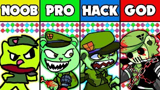 FNF Character Test  Gameplay VS Playground  Happy Tree Friends Flippy Evolution [upl. by Ayo]