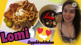 LOMI RECIPE LOMI BATANGAS RECIPE GOOD FOR BUSINESS SAPPHIRESKITCHEN [upl. by Alac813]