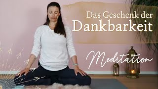 MEDITATION Das Geschenk der Dankbarkeit  YOGA mit Wanda Badwal [upl. by Eenar278]