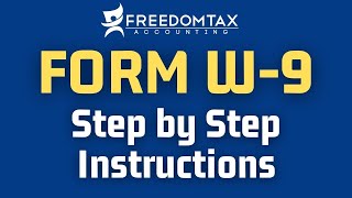 How To Fill Out IRS Form W9 Step by Step Instructions [upl. by Akinajnat]