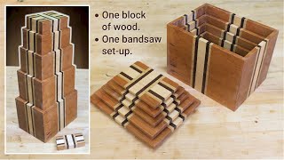 Bandsawn Nesting Boxes [upl. by Macnair]