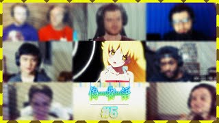 Nisemonogatari Episode 5 Reaction Mashup [upl. by Eardnaed]