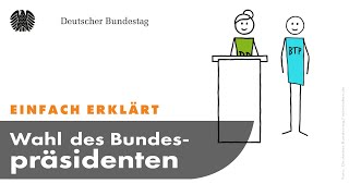 Einfach erklärt Die Bundesversammlung – Wahl des Bundespräsidenten [upl. by Aurelio]