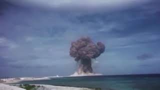 Historical Nuclear Bomb Explosion Footage With Realistic Sound [upl. by Ynattirb]