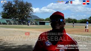 Reportaje 3 quot Conoce tu Entrenadorquot Academia quotJuan Herreraquot MONquot JDB BASEBALL RD [upl. by Ydnys127]