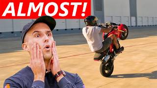 Im DETERMINED to learn how to wheelie Grom Stunt Series Ep 2 [upl. by Hibbert125]