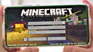 How To Get Java UI In Minecraft PE 117 [upl. by Wendt]