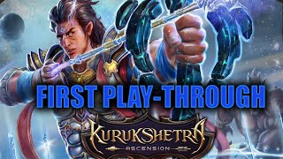 kurukshetra Ascension TRYING OUT THIS INDIAN EPIC CCG [upl. by Eivod246]