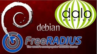 Konfigurasi amp Integrasi Freeradius  Daloradius Usermanager pada Debian 9 [upl. by Scully669]