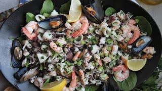 Italian Seafood Salad [upl. by Knowle308]