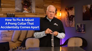 How to Fix amp Adjust A Prong Collar That Comes Apart [upl. by Bea]