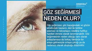 Göz Seğirmesi Neden Olur [upl. by Pokorny]