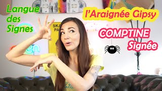 Comptine signée LSF Araignée Gipsy [upl. by Seravaj]