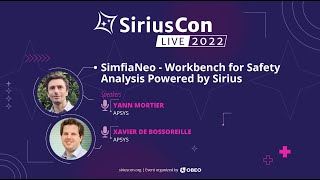 SiriusCon2022  SimfiaNeo  Workbench for Safety Analysis powered by Sirius [upl. by Weisbart]