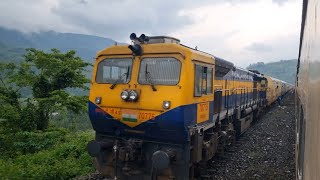 SILCHAR To SEALDAH  Full Train Journey 13176Kanchanjungha Express Indian Railways Video in 4k HD [upl. by Aidil]