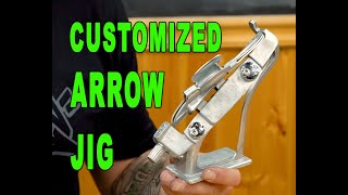 HOW TO SET UP AN ARROW JIG FOR FLETCHING [upl. by Cynar361]