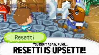 Best of Mr Resetti in Animal Crossing Wild World Nintendo DS [upl. by Leafar]