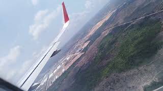 Flight landing at Sihanoukville International AirportCambodia [upl. by Iatnohs109]