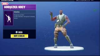 Fortnite Battle Royale Nowa emotka quotGorączka nocyquot disco fever [upl. by Rhyner886]