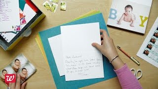 Create Customized Cards at Walgreens [upl. by Chemosh]