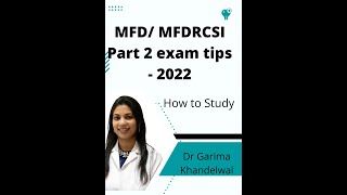 MFDMFDS part 2 exam tips 2020 [upl. by Elyod161]