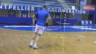 Entrenamiento específico para extremos en balonmano [upl. by Nils707]