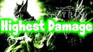 Skyrim  Creating the Highest Weapon Damage 631 Tutorial [upl. by Jacey]