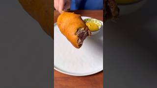 Beef Wellington Corndog recipe in description [upl. by Nolyarg]