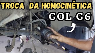 Como trocar a junta homocinética do GOL G6 [upl. by Nereil]