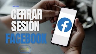 Como Cerrar sesión de Facebook desde iPhone [upl. by Dranyam]