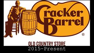 Cracker Barrel Logo History 1969Present [upl. by Airotnes]