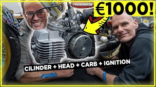 €1000 Euro FULL POLINI 65cc Puch Maxi Setup [upl. by Leal]