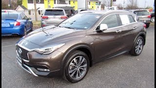 SOLD 2018 Infiniti QX30 Premium AWD Walkaround Start up Tour and Overview [upl. by Senhauser]