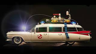 1 hour SFX Sound Effects  Ghostbusters Ecto1 siren start up running and shut down [upl. by Gaylord]