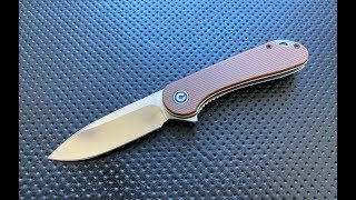 The Civivi Elementum Pocketknife The Full Nick Shabazz Review [upl. by Arramahs]