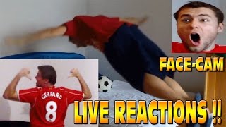 BOURNEMOUTH 13 LIVERPOOL LIVE REACTIONS TO GOALS  FACECAM FANZONE [upl. by Jedidiah610]