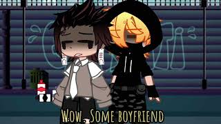 Fake boyfriendInoTanModern AUDemon slayerGacha [upl. by Anaujd]