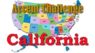 The California Accent  Accent Challenge [upl. by Reggis487]