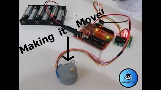 Using the 28BYJ48 5V Arduino Step Motor [upl. by Zampardi565]