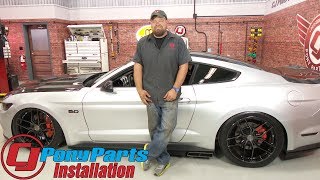 20152023 Mustang Air Lift Performance Air Suspension Kit 3P Complete Installation [upl. by Enoek]