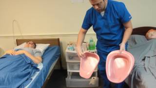 Skill 12 Bedpan [upl. by Arnelle106]