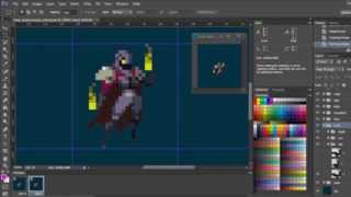 Duelyst  Pixel Art character animation demo [upl. by Ramsey991]